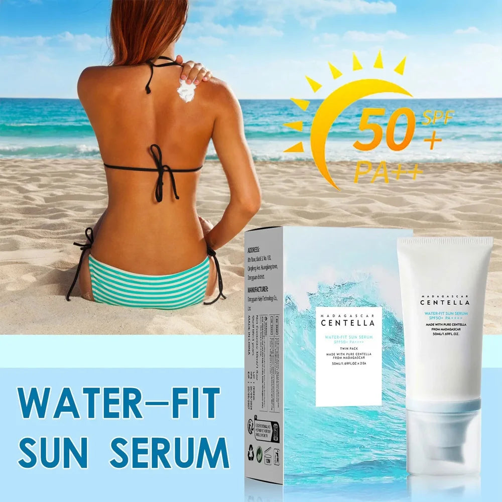 Shop Centella Sun Serum SPF50+ at Velouraskin.nz